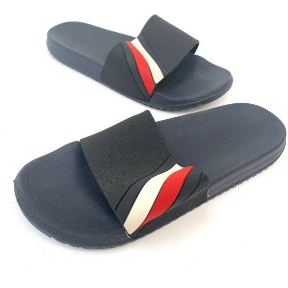 Tommy Hillfiger Kids Boys‎ Sandals Size 5 Navy Blue - Picture 1 of 8